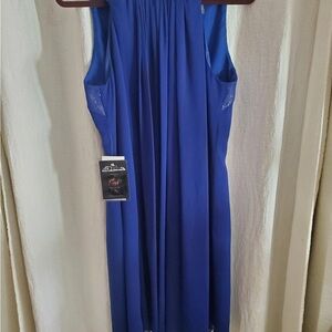 Lord & Taylor Vibrant Blue dress